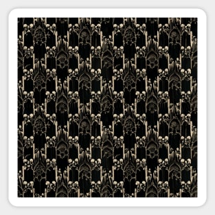 Gothic pattern, model 2 Sticker